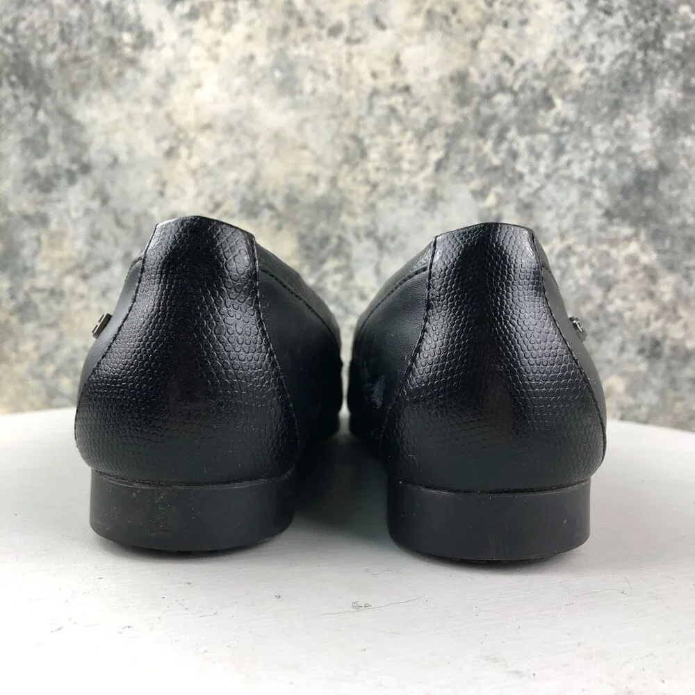 Shoes for Crews Women's Size 9 Reese Black Slip Resistant Dress Work Shoes 55315